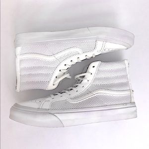 White Vans High Tops